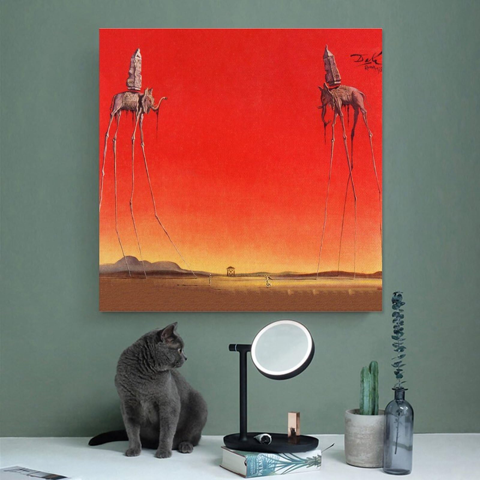 【額縁付き】 Salvador Dali ダリ A2ポスター ③ 額縁付き】 Salvador Dali ダリ A2ポスター